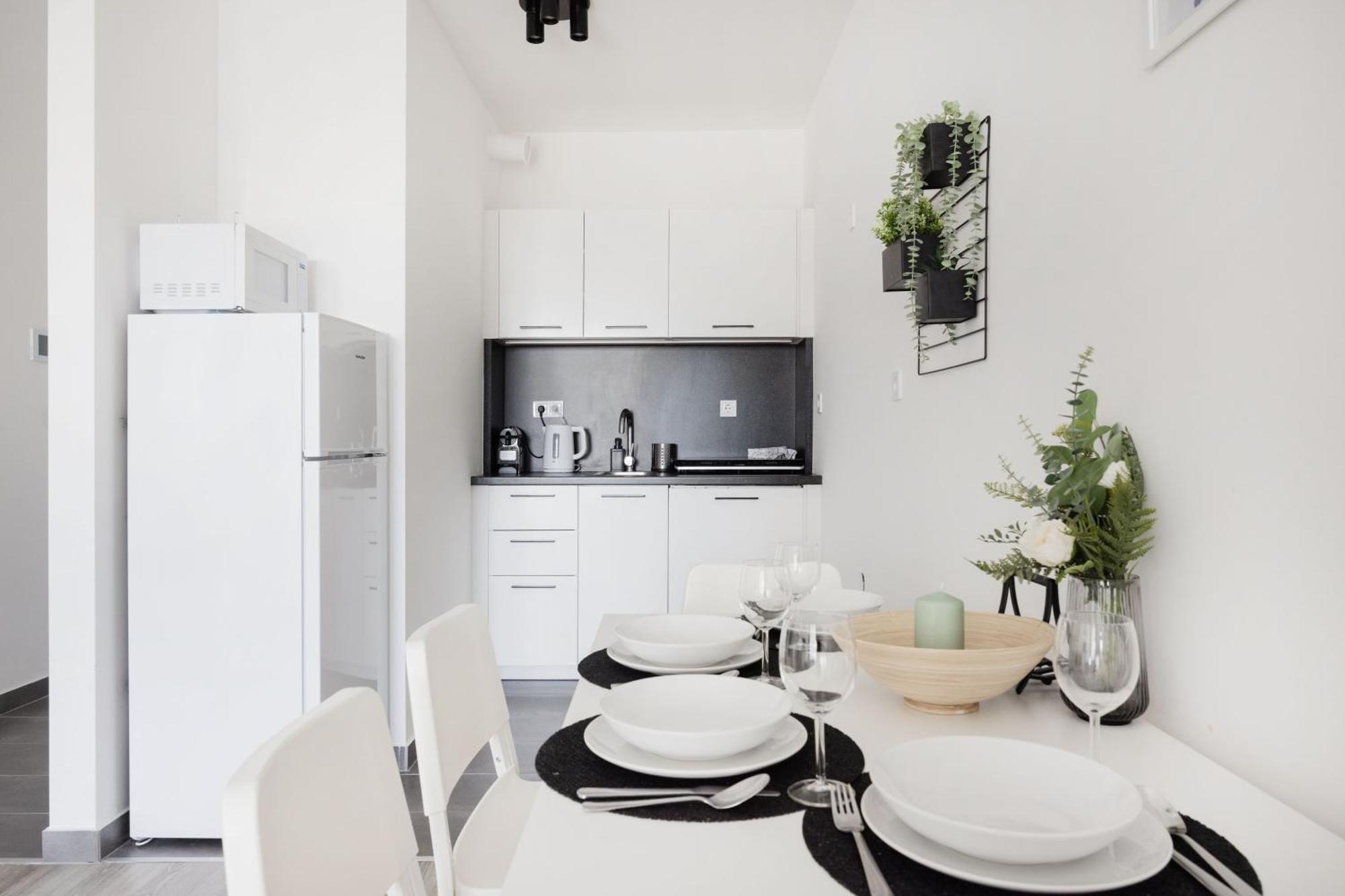 Modern Riverfront With Free Parking Appartement Boedapest